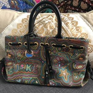 Dooney and Bourke small tassel tote authentic rare